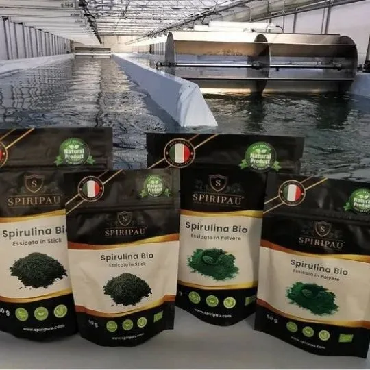 Spirulina Spiripau: biologica e 100% Made In Italy.